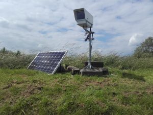 Solar powered time-lapse camera